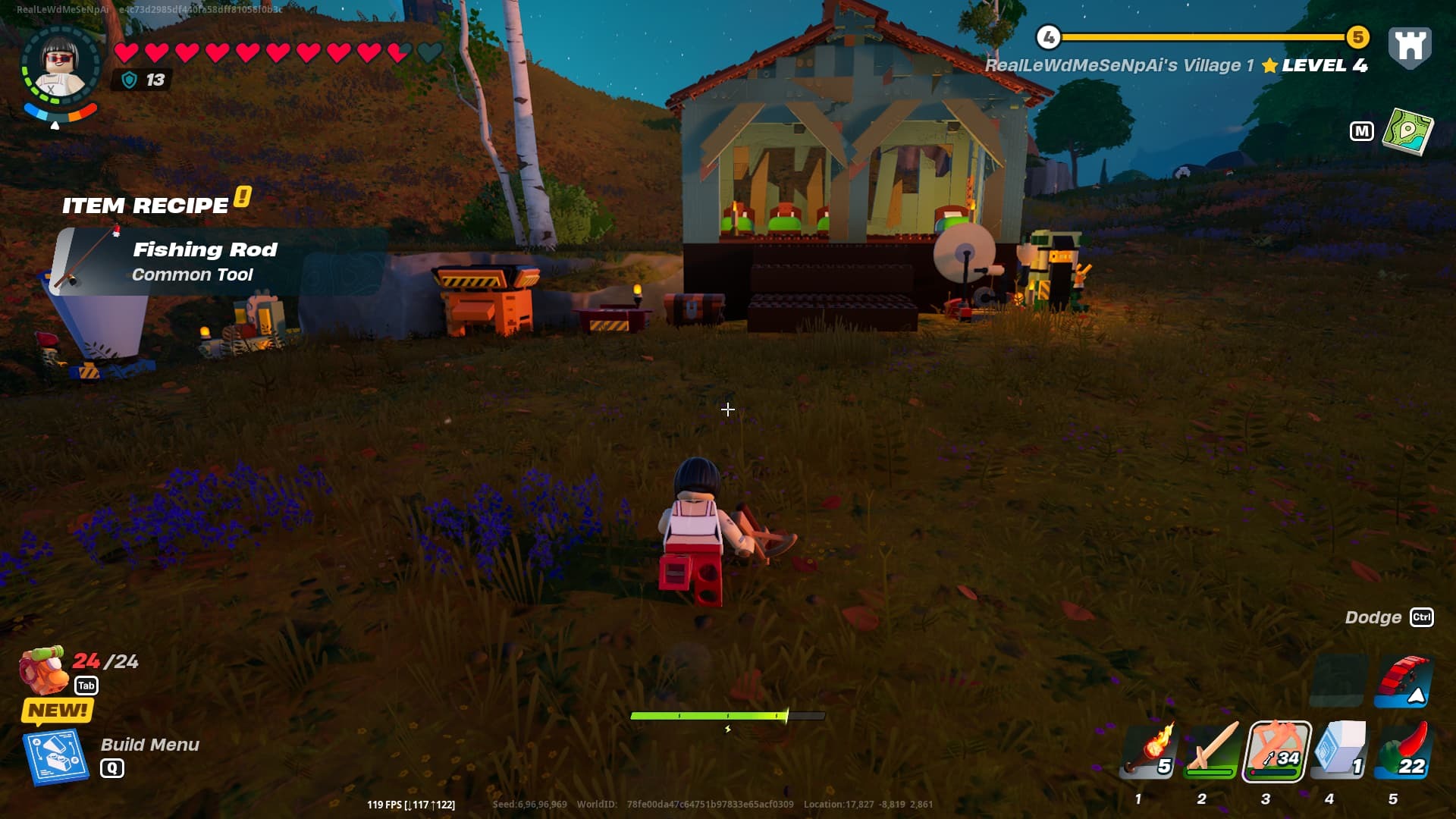 LEGO Fortnite Common Fishing Rod