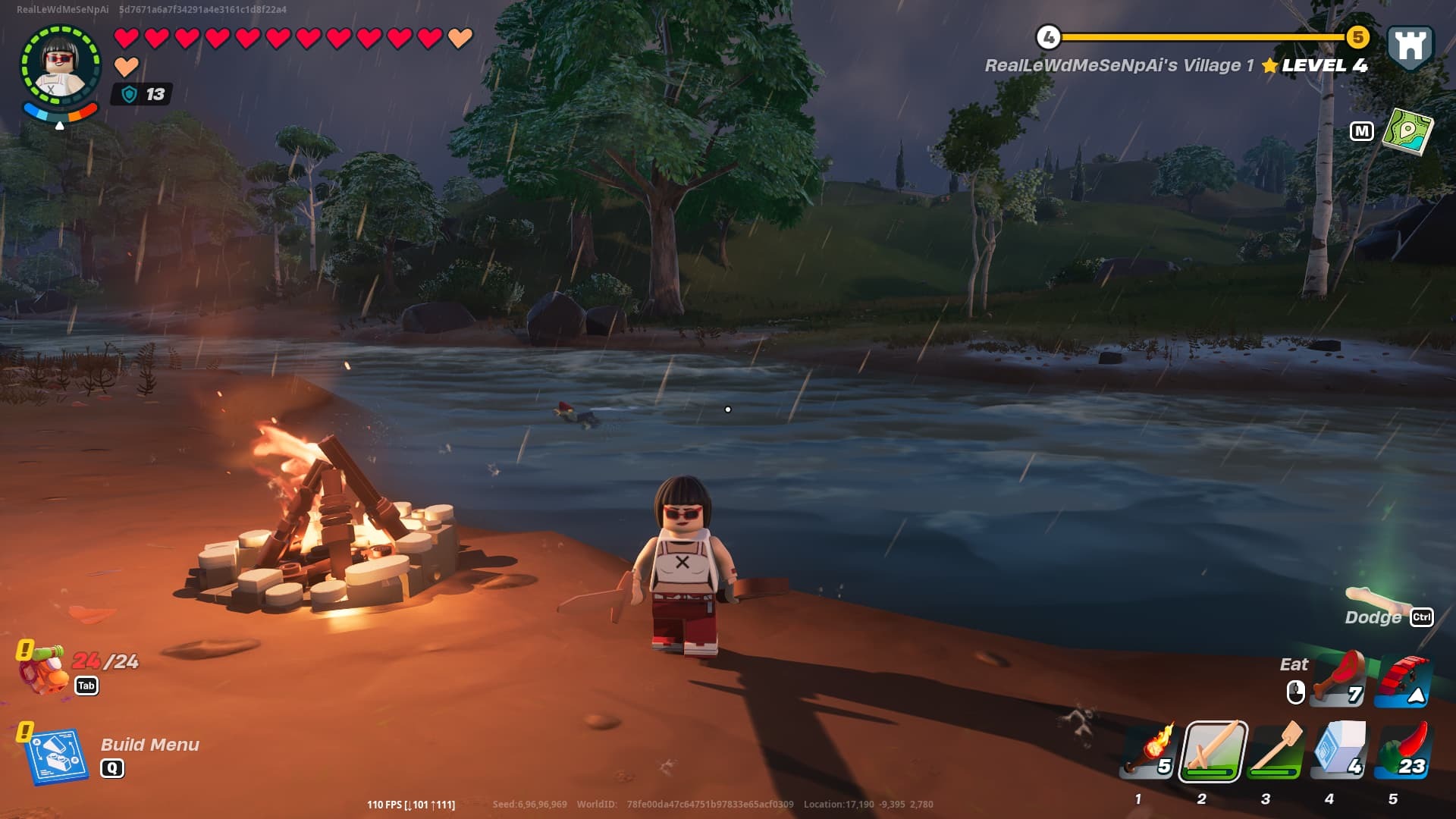 LEGO Fortnite Fish