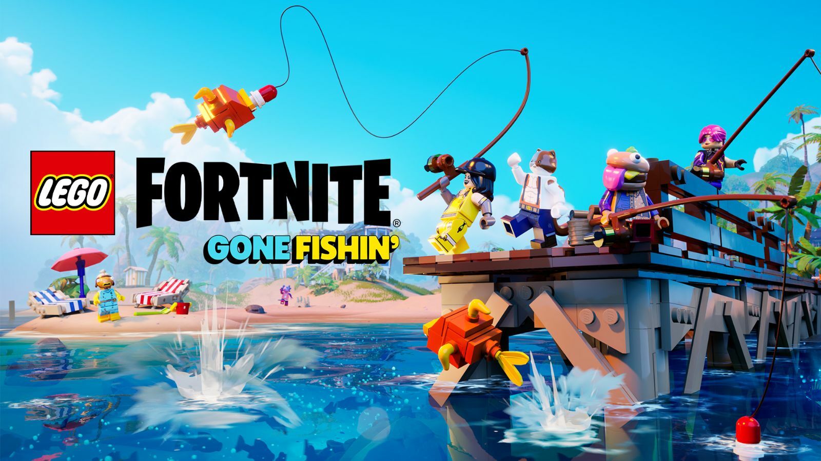 LEGO Fortnite Fishing