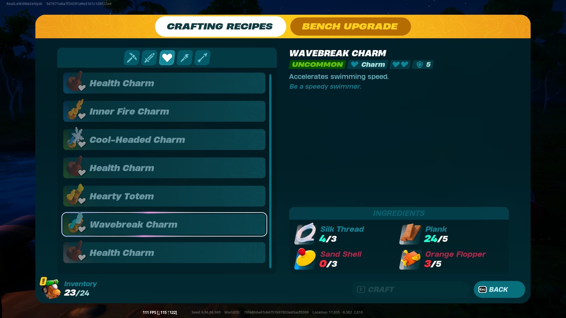 LEGO Fortnite Wavebreak Charm 2