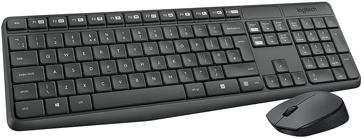 LOGITECH MK235 Combo Wireless Tastatur-Maus Set