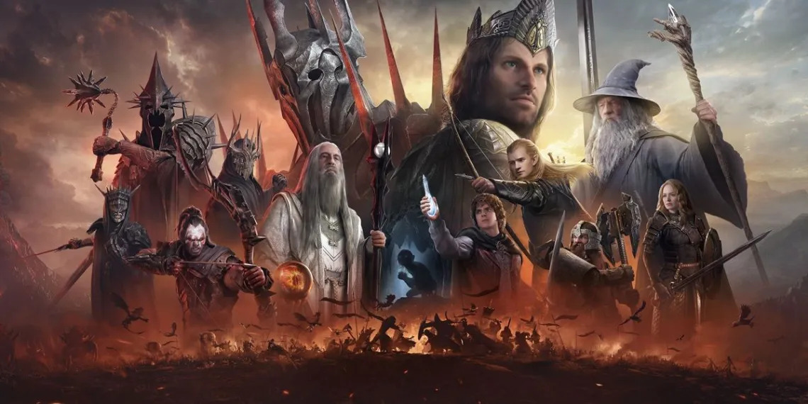 Lord of the rings middle earth game development slowdown EA middle-earth enterprises