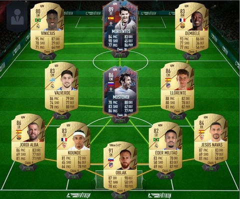 La Liga Ultimate Team OP Team FIFA 22