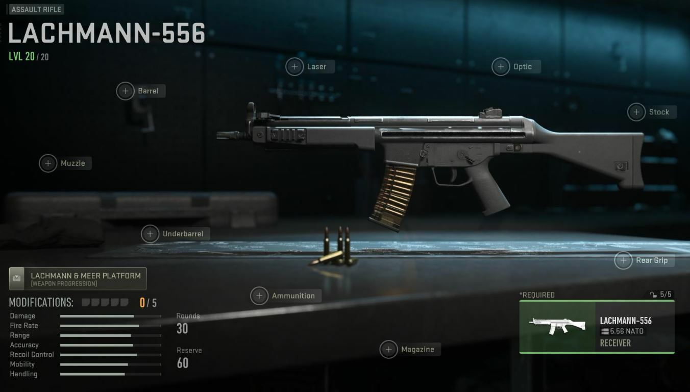 MW2 Assault Rifle Ranking: Lachmann 556