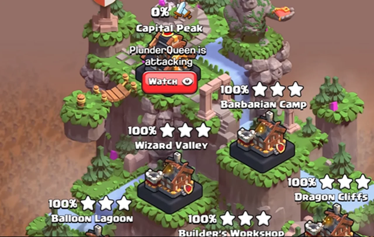 Clap Capital Ladder in Clash of Clans