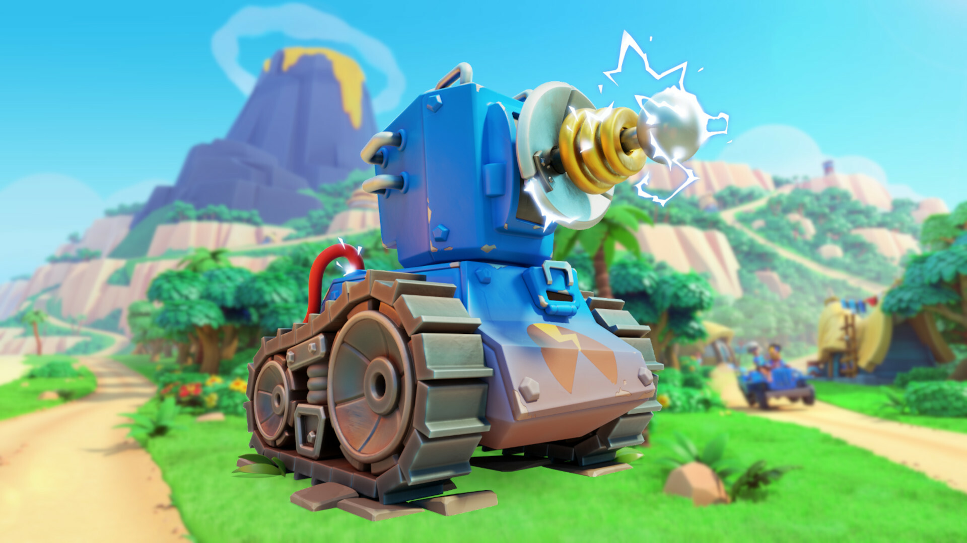 Laser Tank Boom Beach