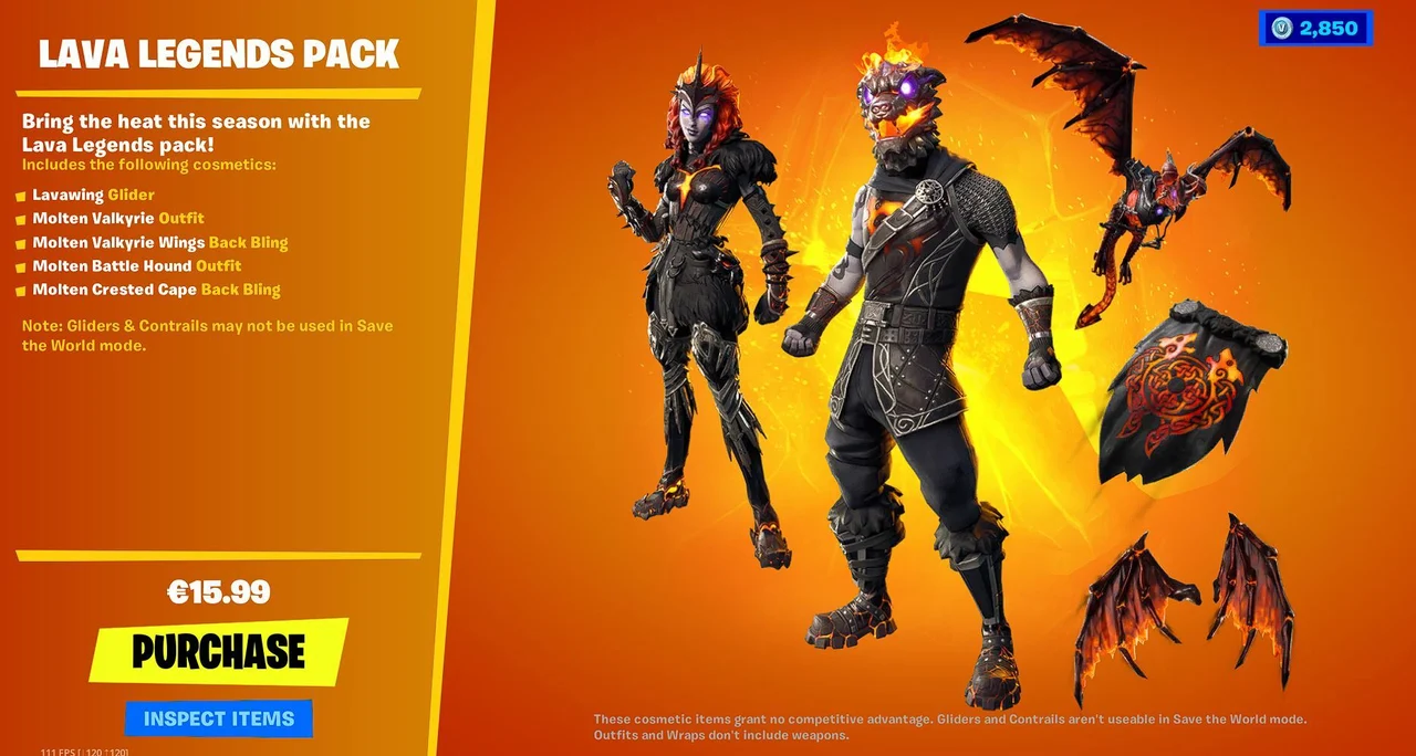 Lava Legends Pack