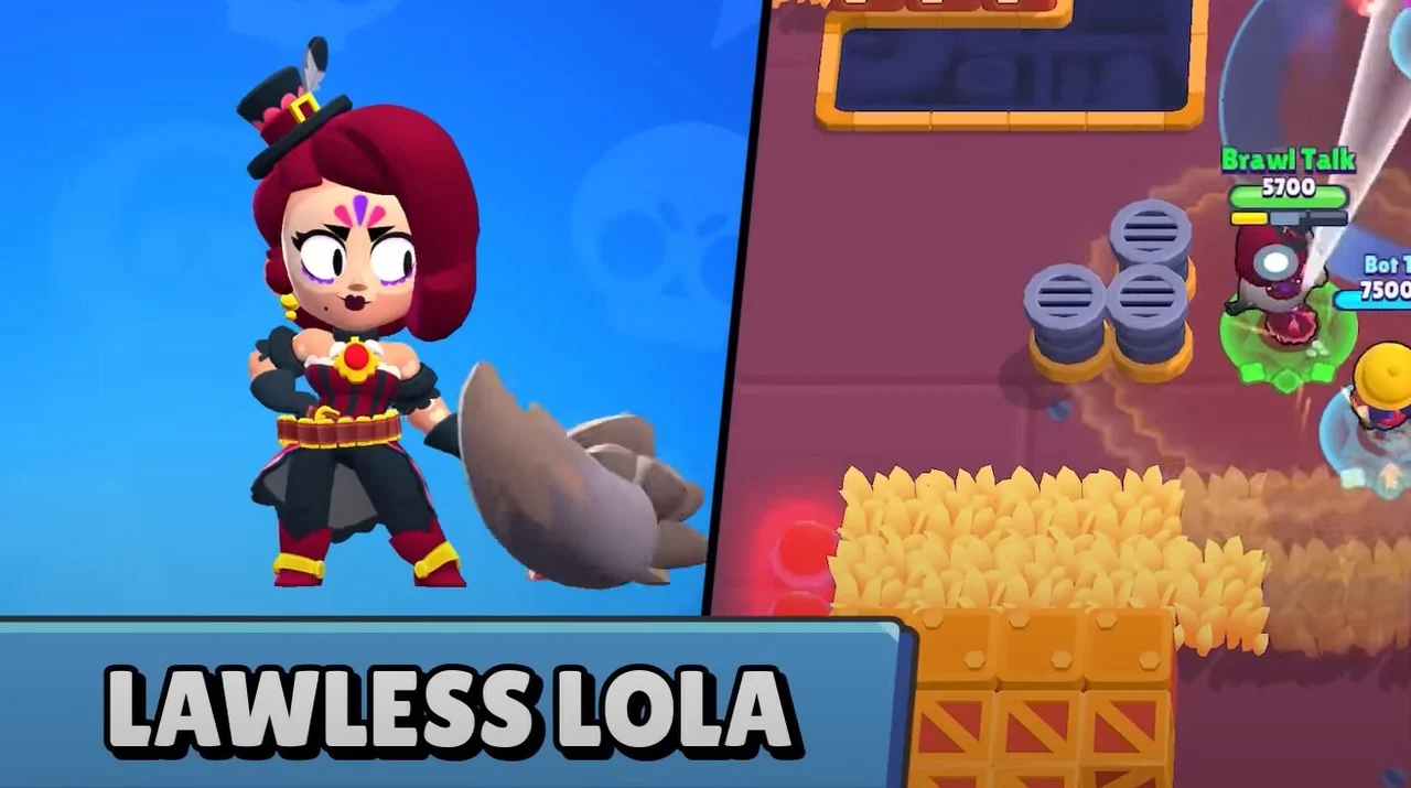 Brawl Stars Season 14 Robot Factory Lawless Lola skin Supercell