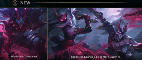 League of Legends Blood Moon Skins