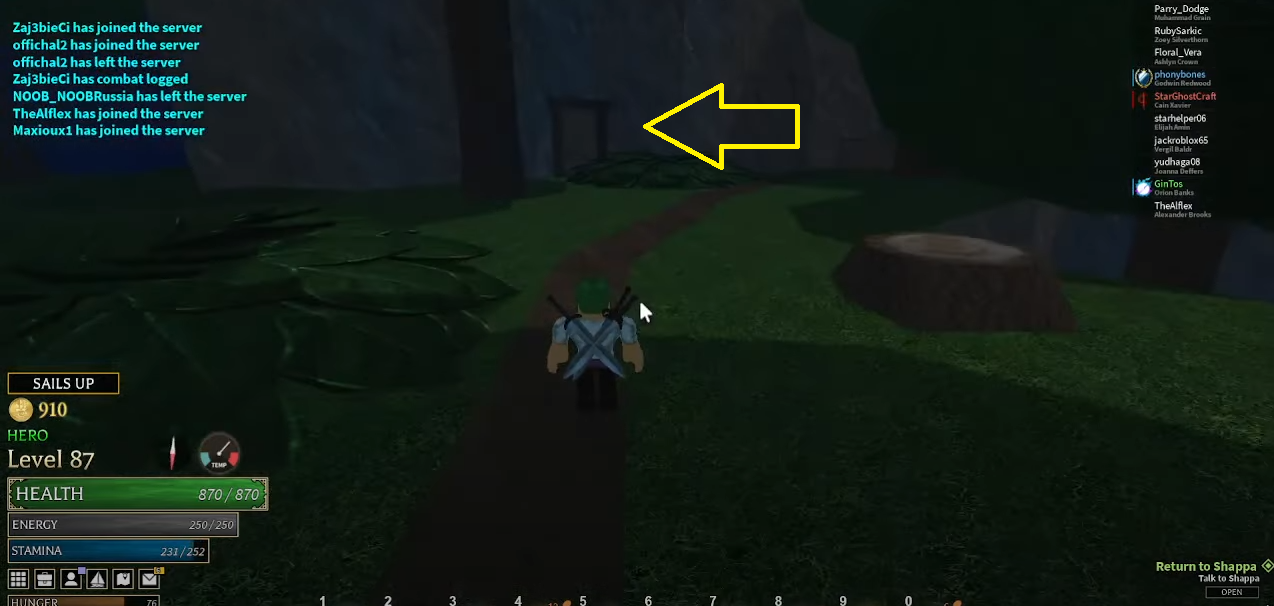 Left path