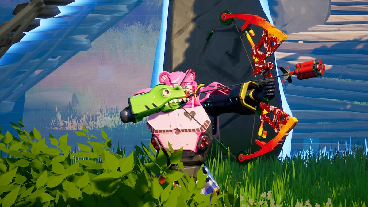 Legendary Explosive Bow mechcanical weapon fortnite season 6