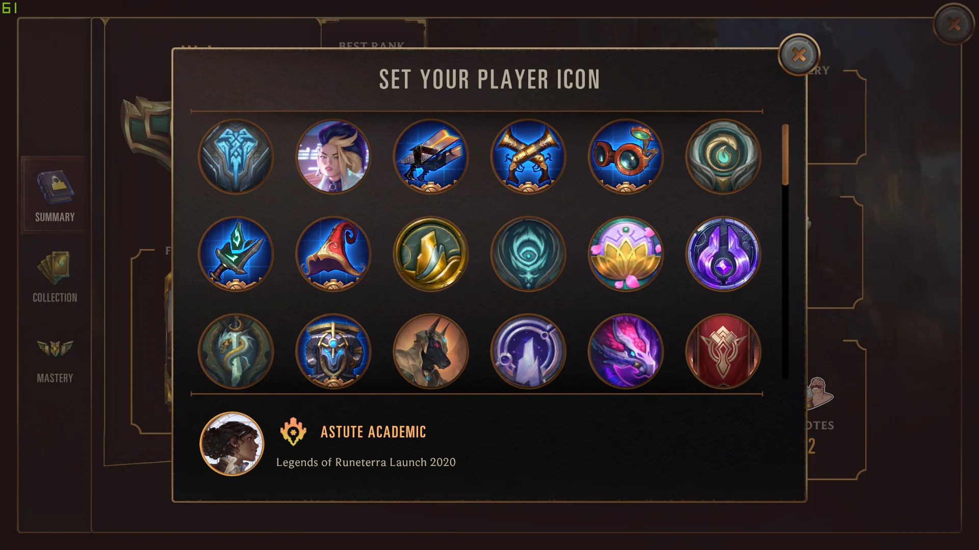 Legends of Runeterra Player Icon Change update Riot Games