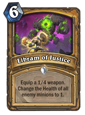 Libram of Justice Hearthstone