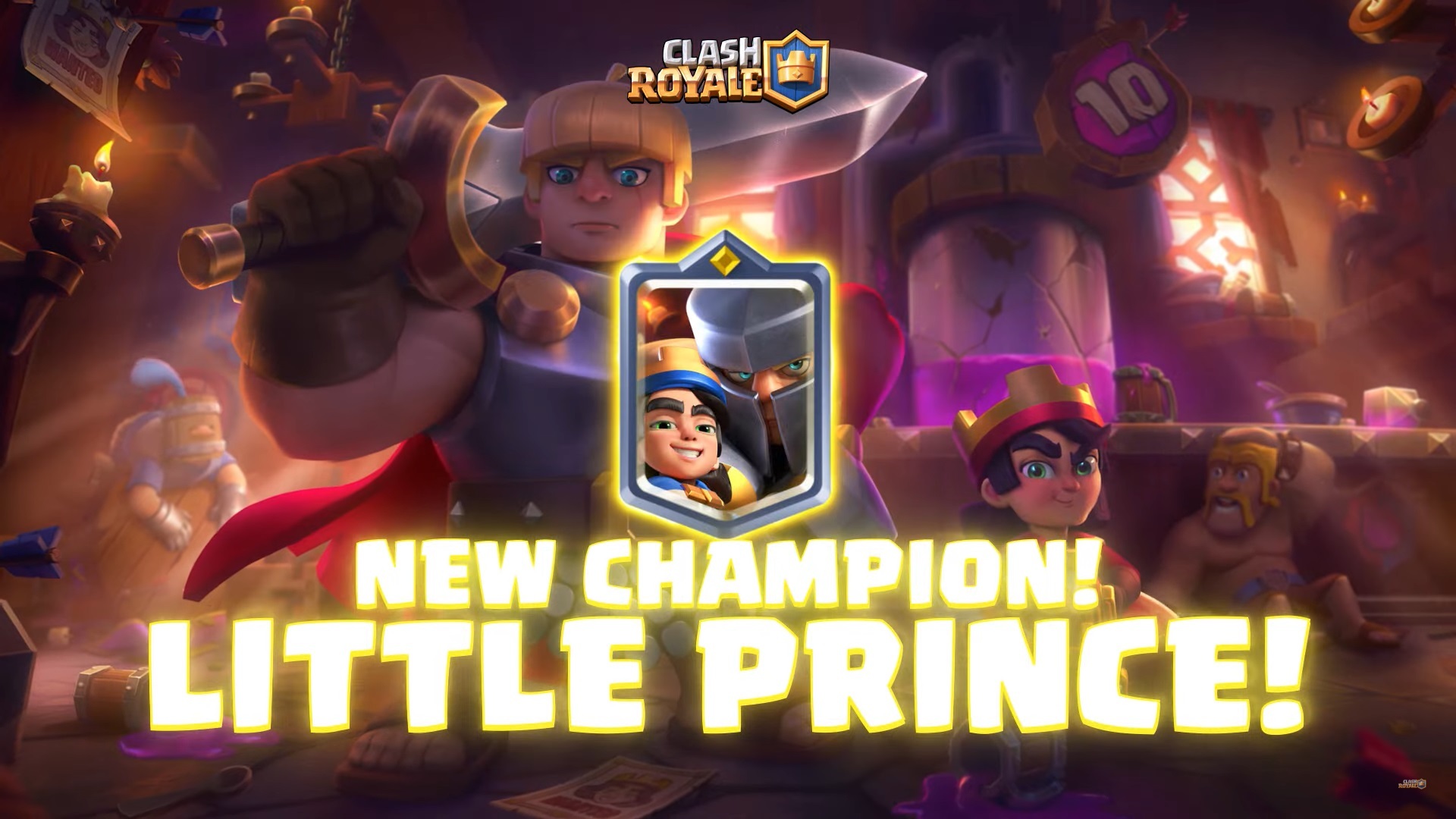 Clash Royale Little Prince Champion Abilities Stats