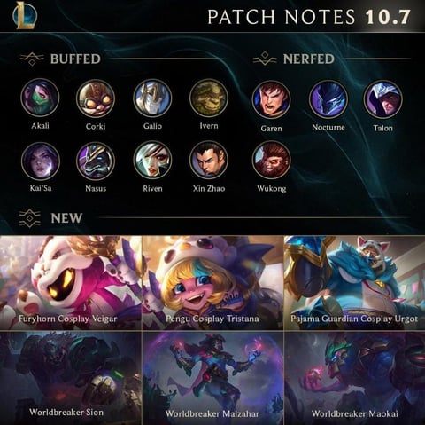 Lo L 10 7 CHANGES