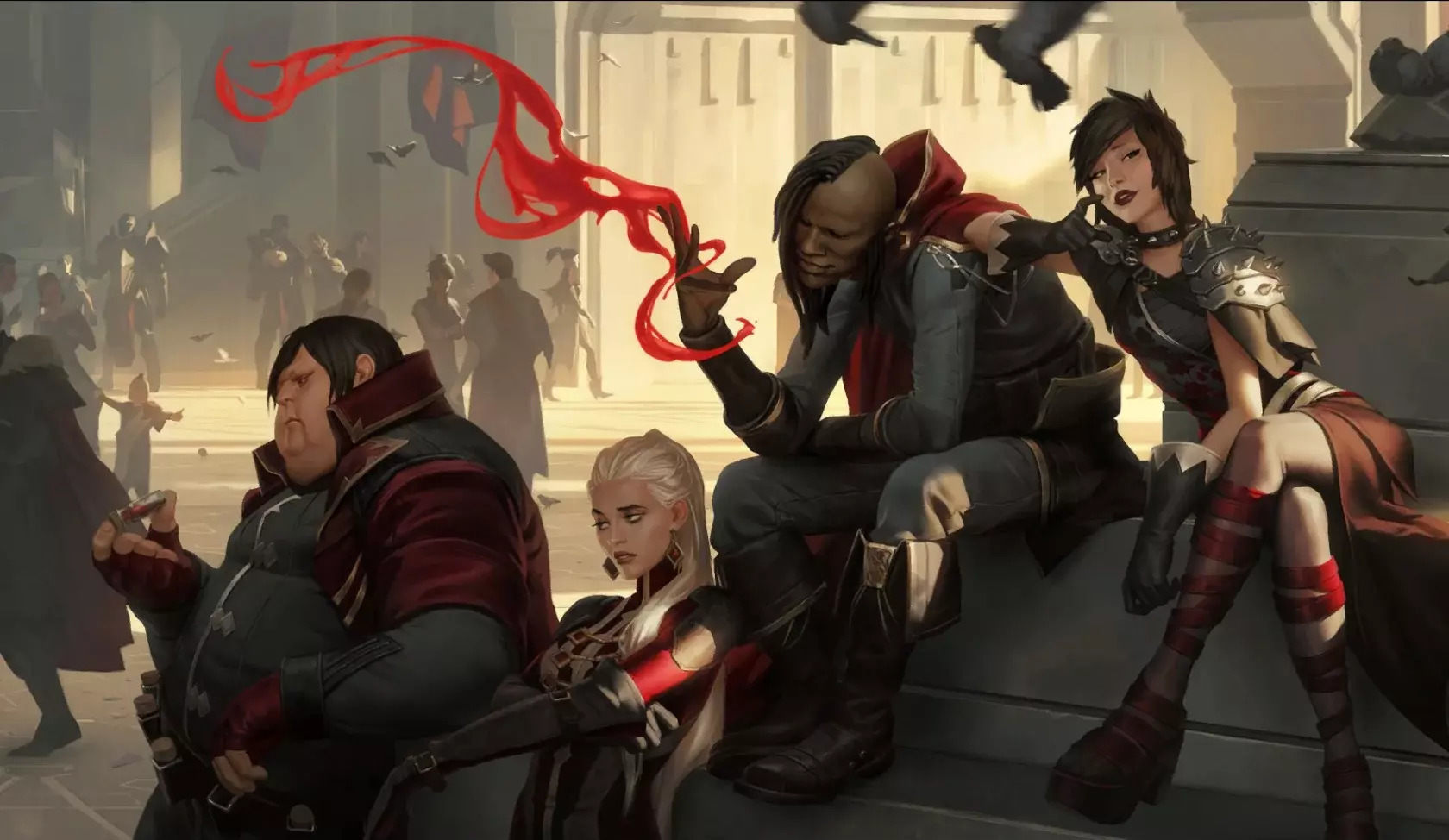 League of Legends Crimson Quartet