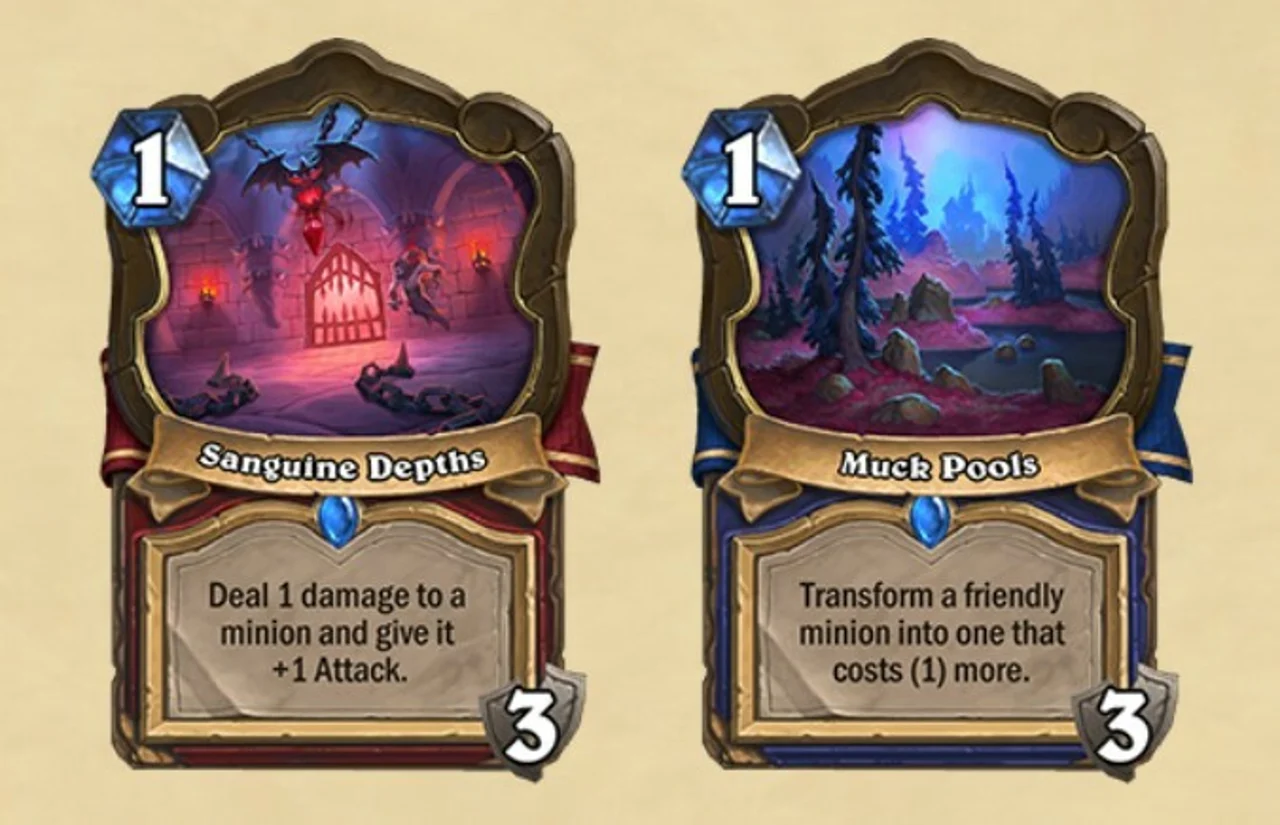 Locations Hearthstone Expansion Blizzard Entertainment