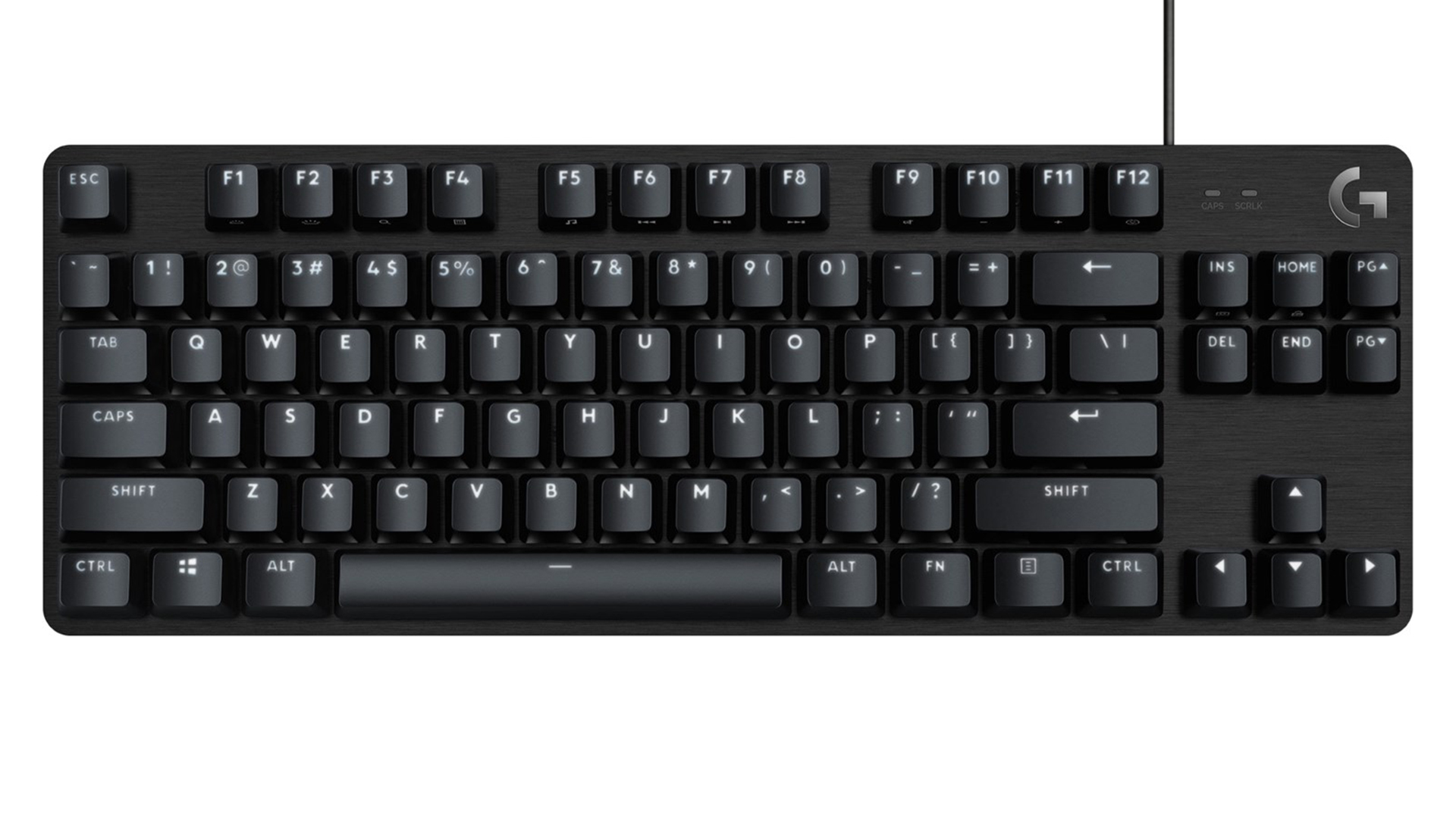 Sieht aus wie eine Office-Tastatur. © Logitech