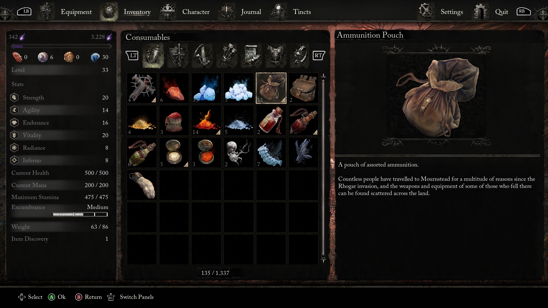 Lords of the Fallen Ammo Pouch