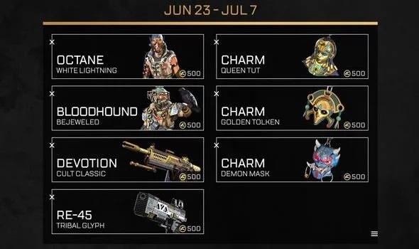 Lost Treasures Skins