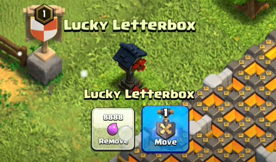 Clash of Clans Lucky Letterbox Rewards