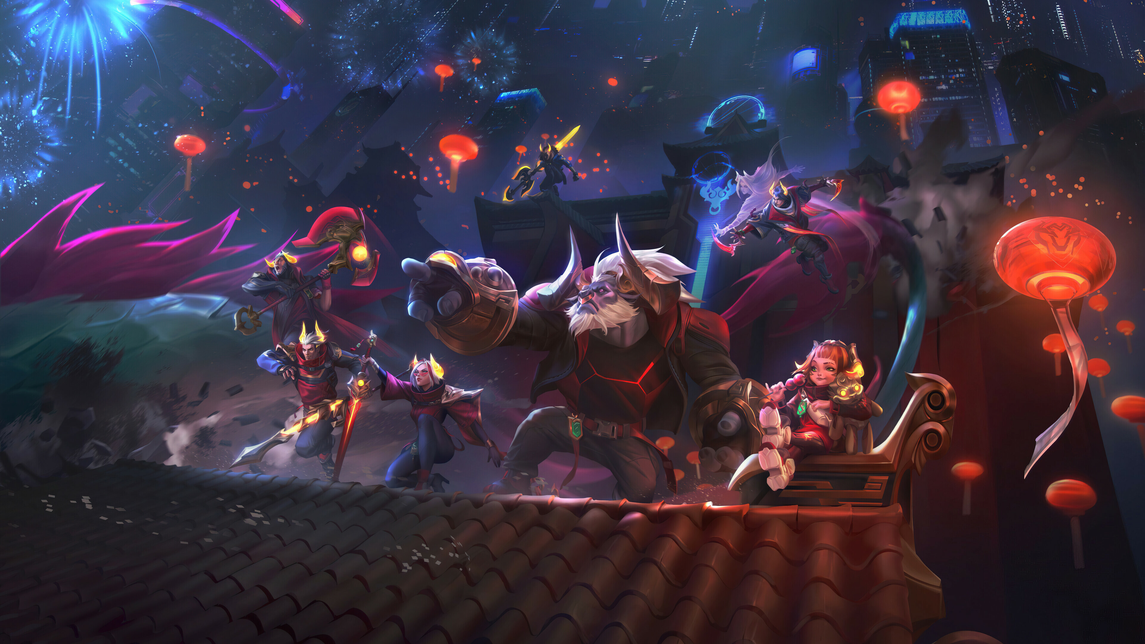 Lunar Beast Skins Header
