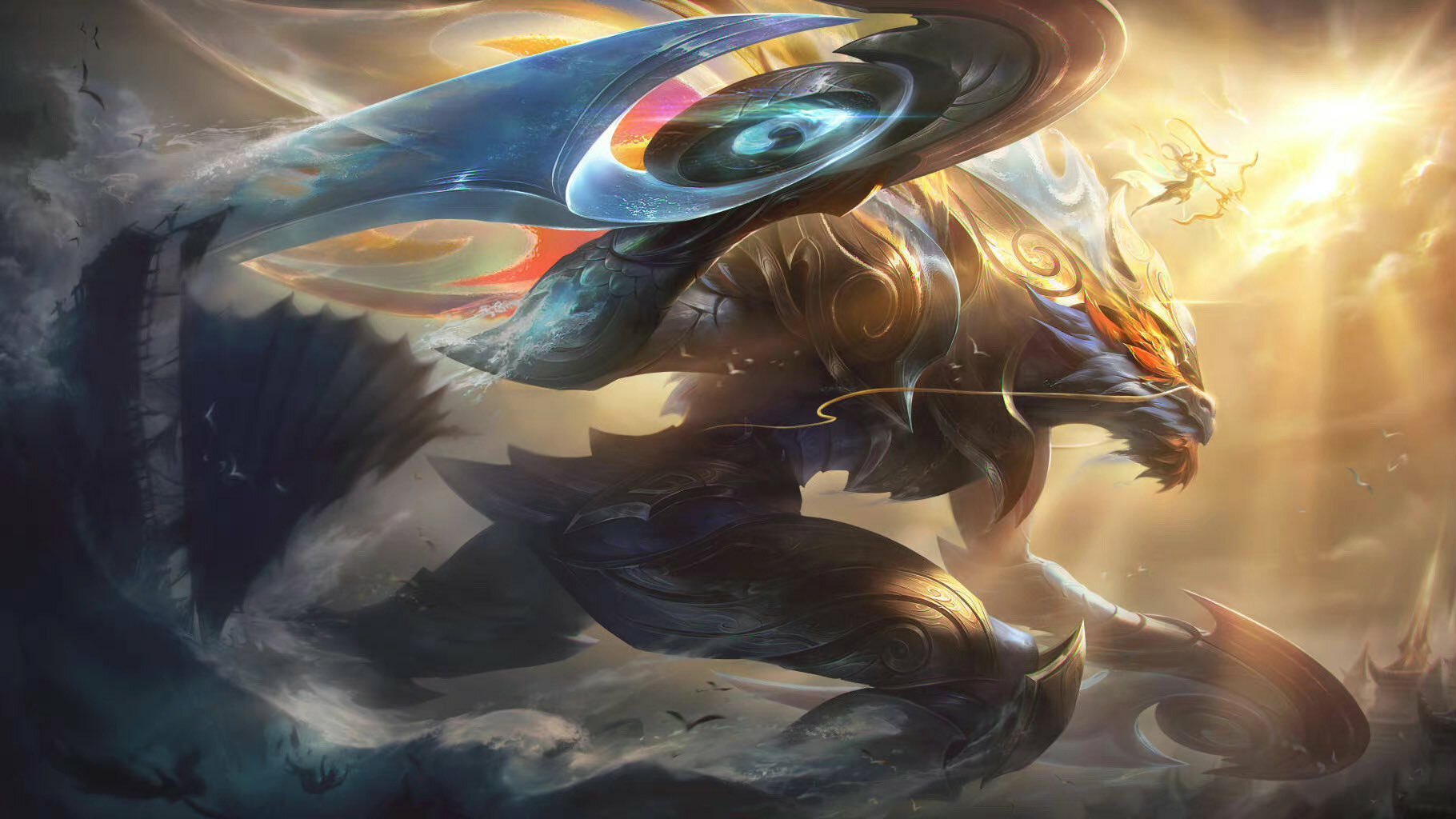 Lunar Gods Skin Kha Zix