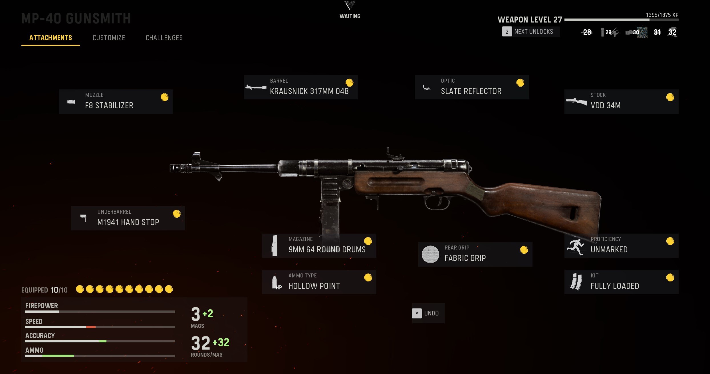 MP 40 Setup