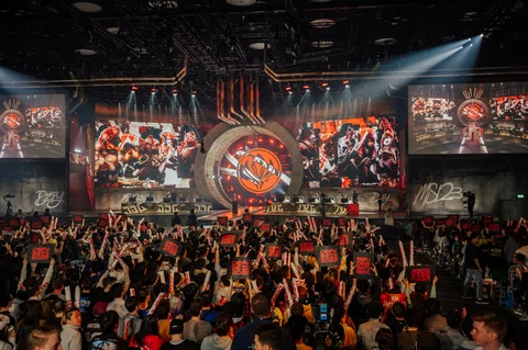 MSI 2023 Arena with Fans