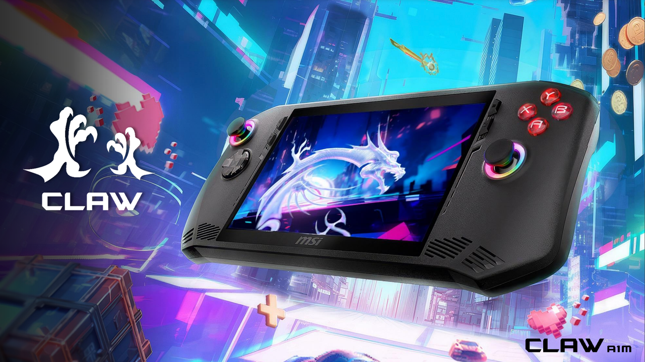 MSI Claw keyart