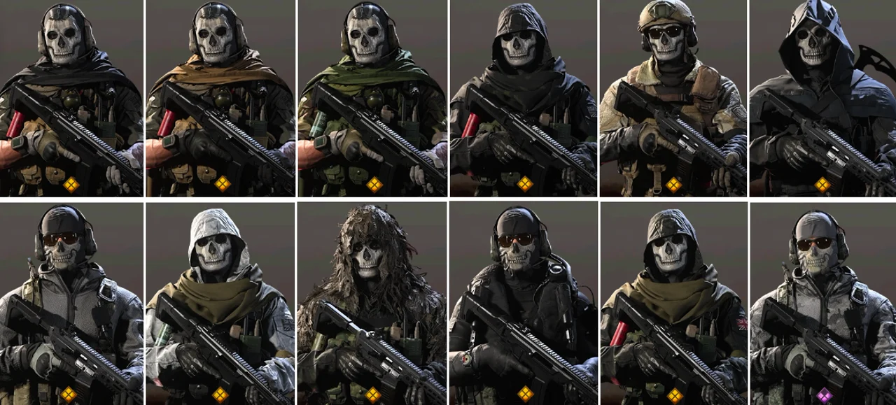 Vault Edition Ghost Skins