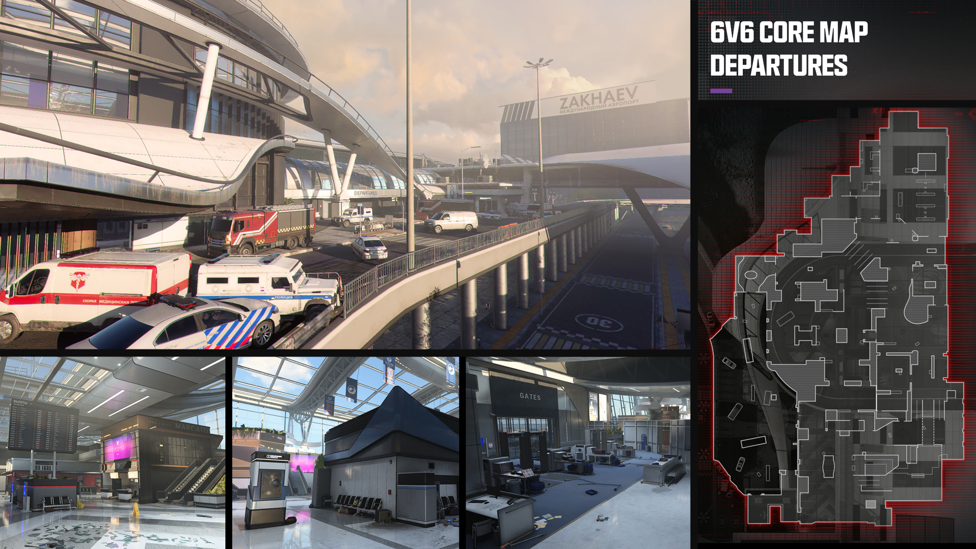 MW3 Season 2 Multiplayer Maps: Departure