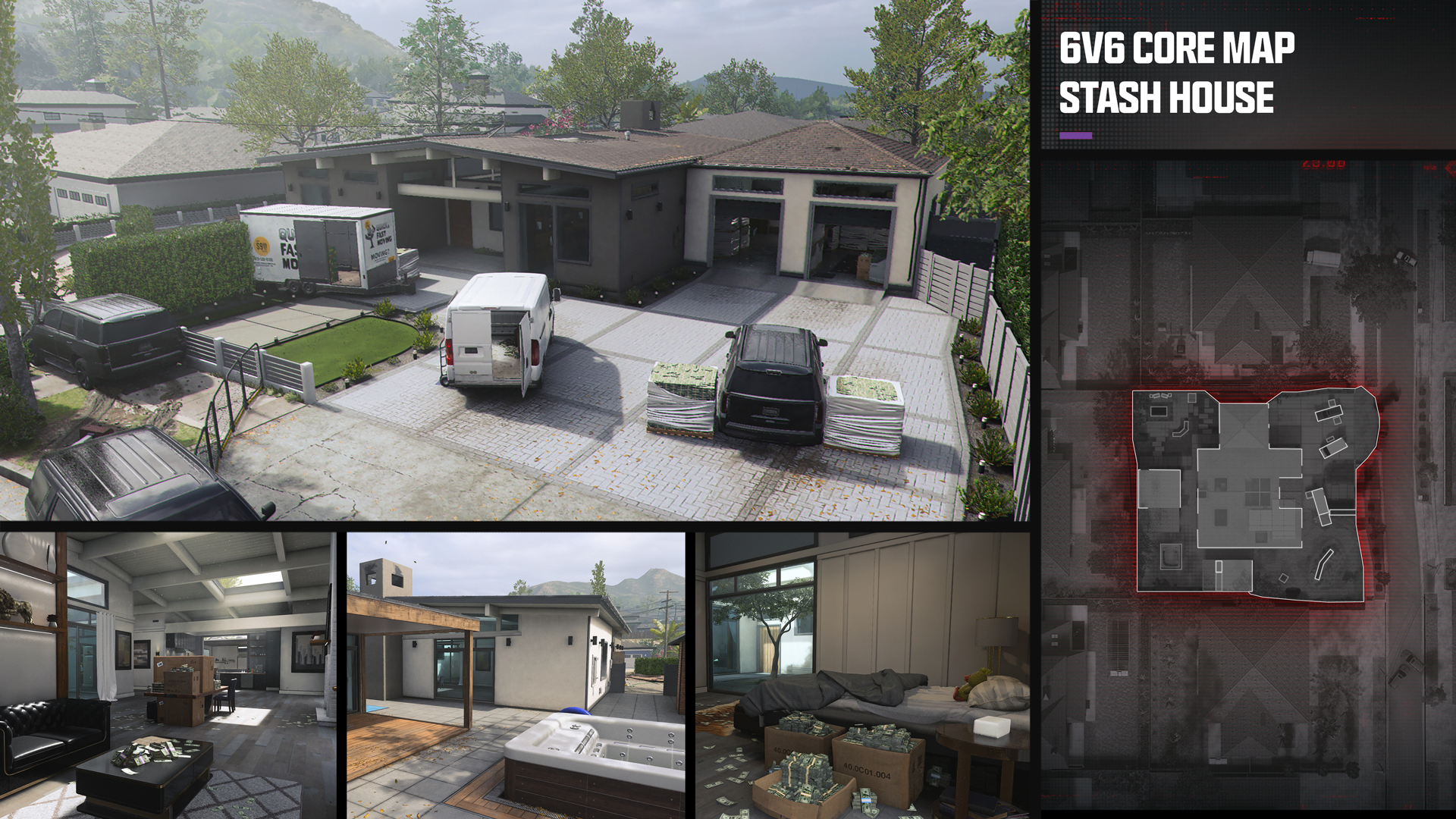 MW3 Season 2 Multiplayer Maps: Stash House