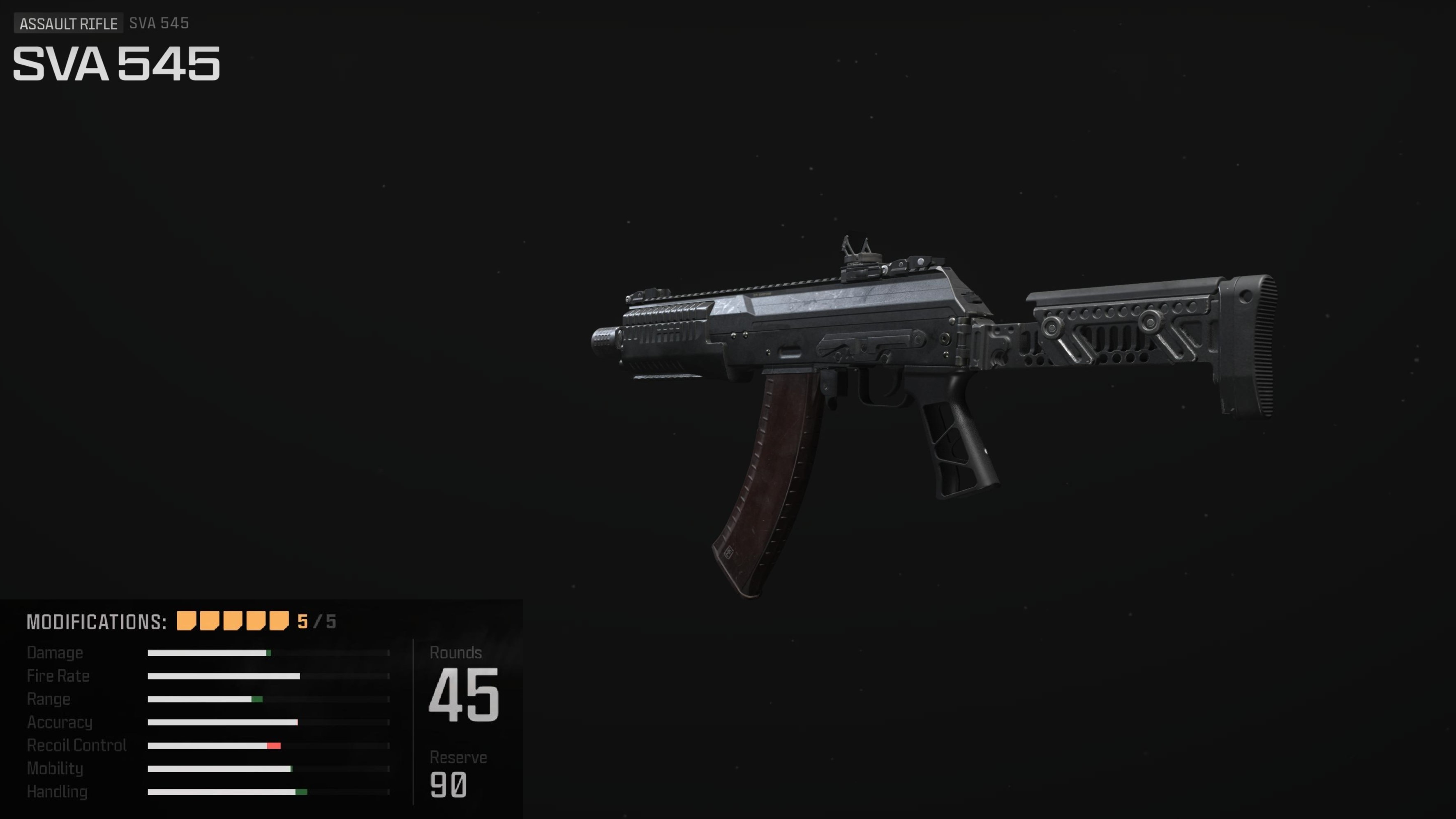 MW3 SVA 545 AN 94 Loadout
