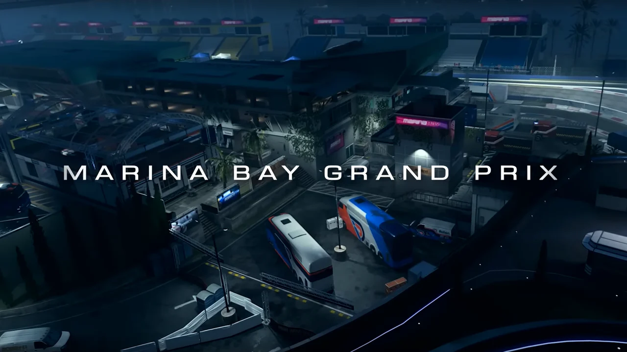 Modern Warfare 2 Marina Bay Grand Prix Mapa