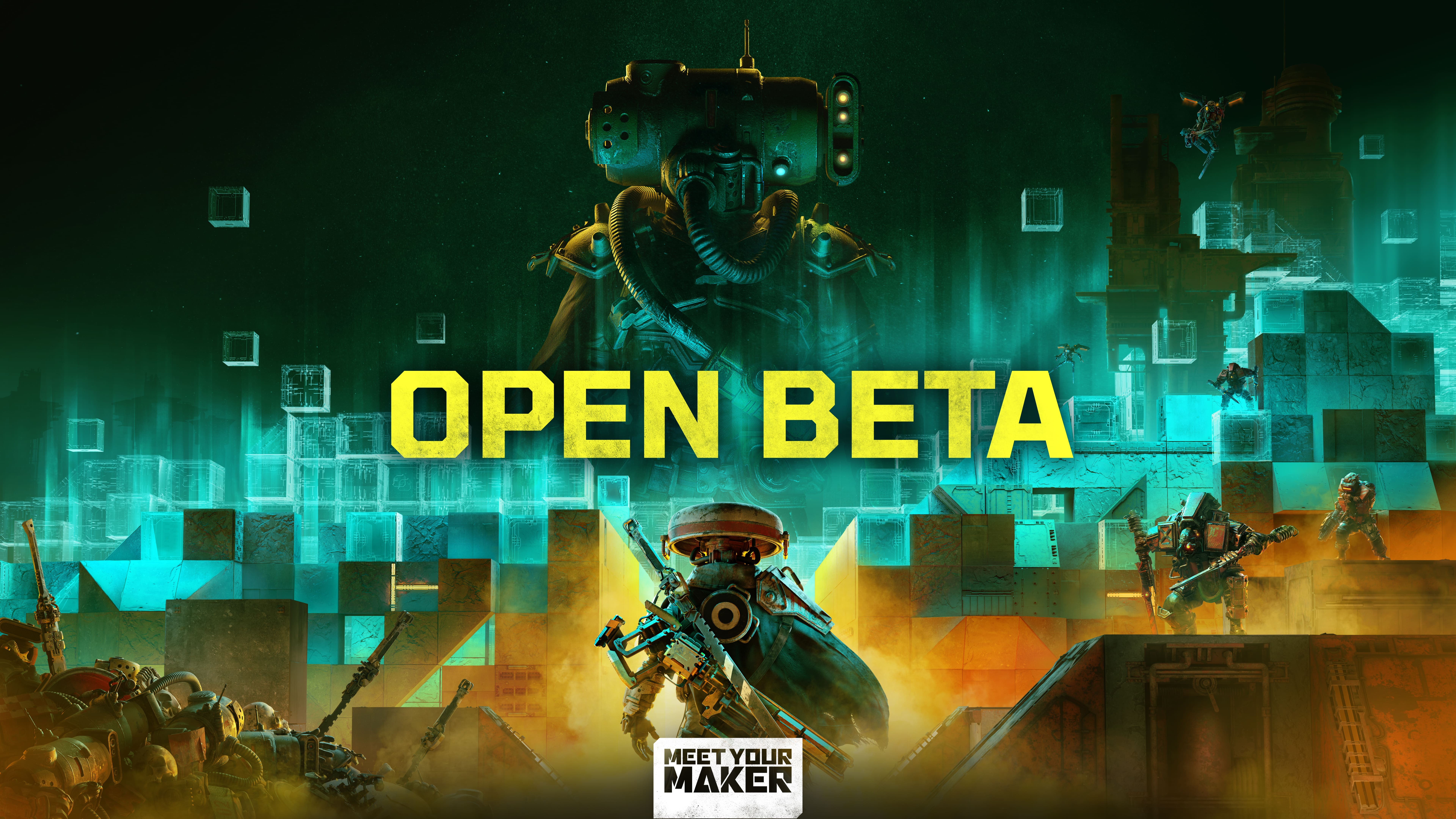 Meet your Maker Open Beta Keyart