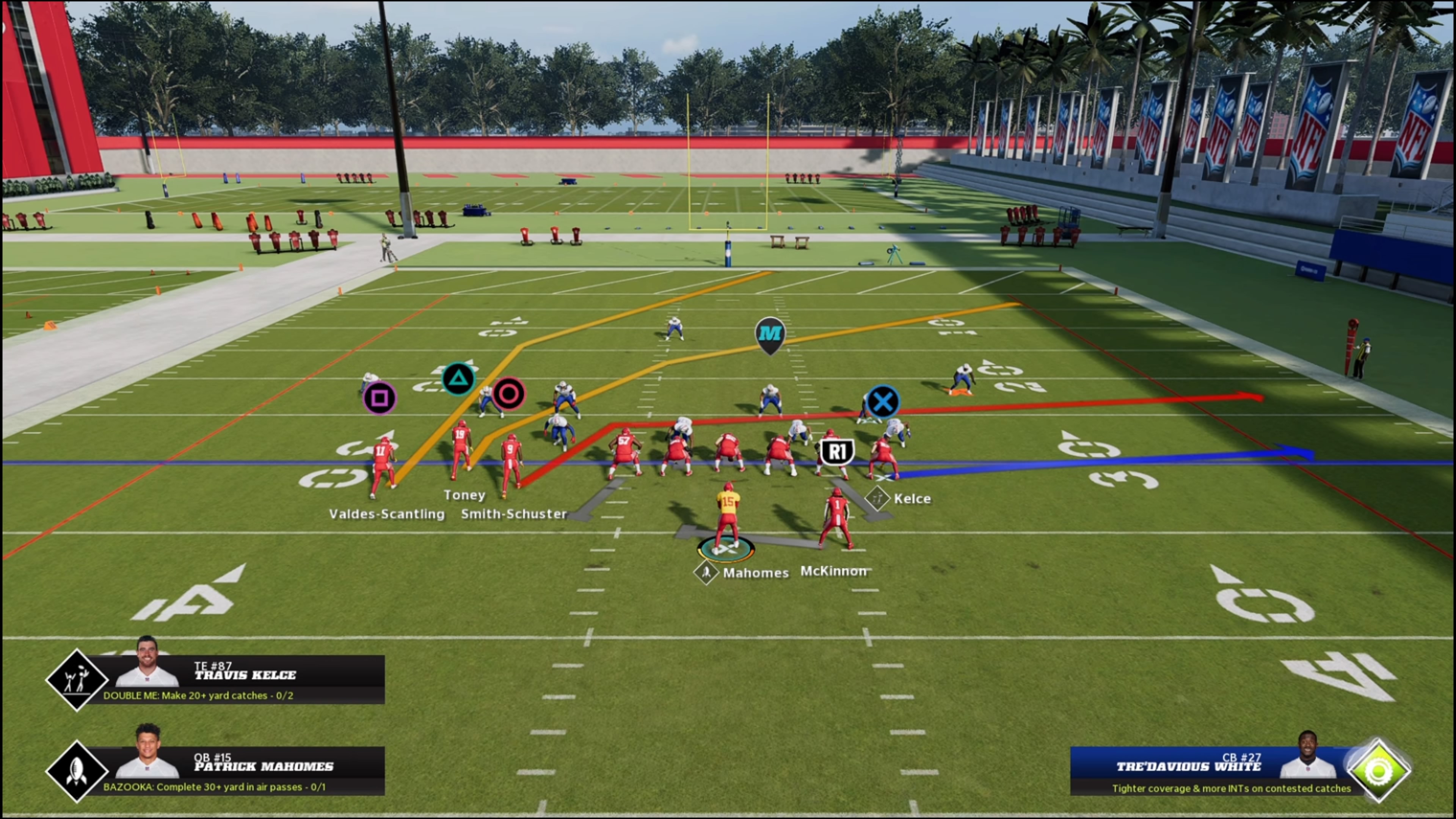 Madden NFL Gun Bunch TE