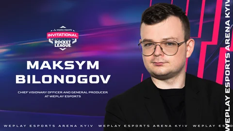 Maksym Bilonogov Chief Visionary Officer and General Producer at We Play Esports