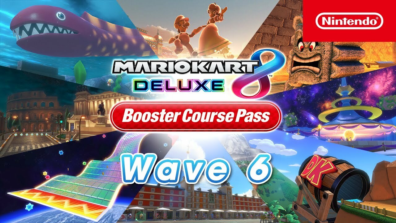 Banner de Mario Kart 8 Deluxe Booster Course Wave 6