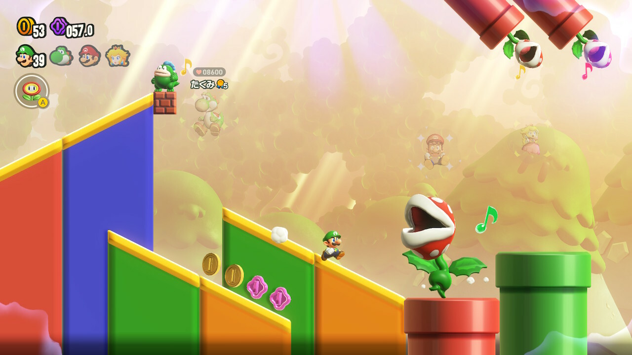 Super Mario Bros. Wonder multiplayer