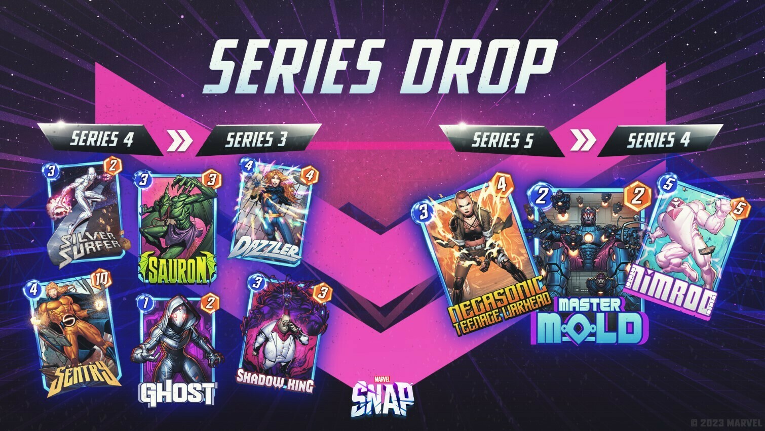 Marvel Snap May 2023 Series Drop Cards Guide Second Dinner