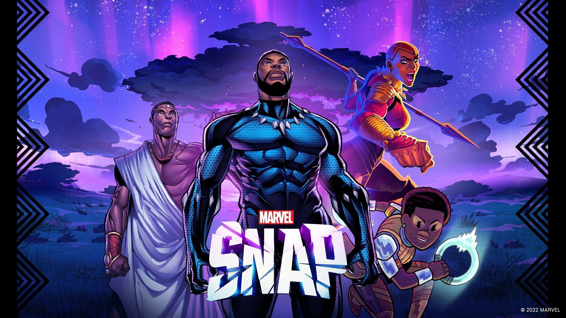 Marvel Snap Warriors of Wakanda November Season New cards variants locations update Nuverse