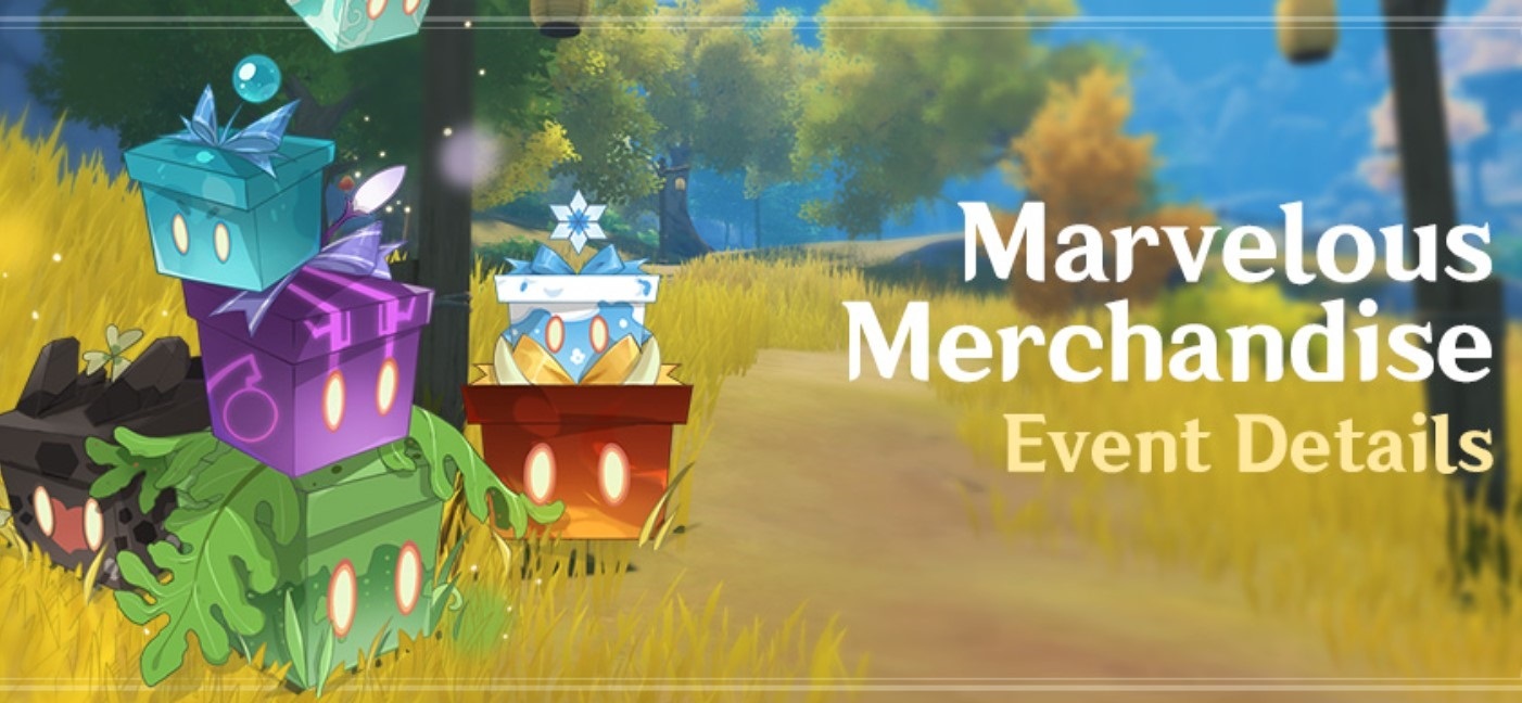 Genshin Impact Marvelous Merchandise Event Guide Rewards Primogems HoYoverse