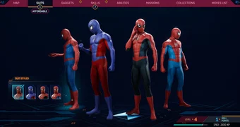 Marvels Spider Man 2 Suit Styles