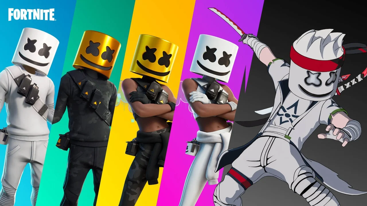 Marshmello x Fortnite Collab