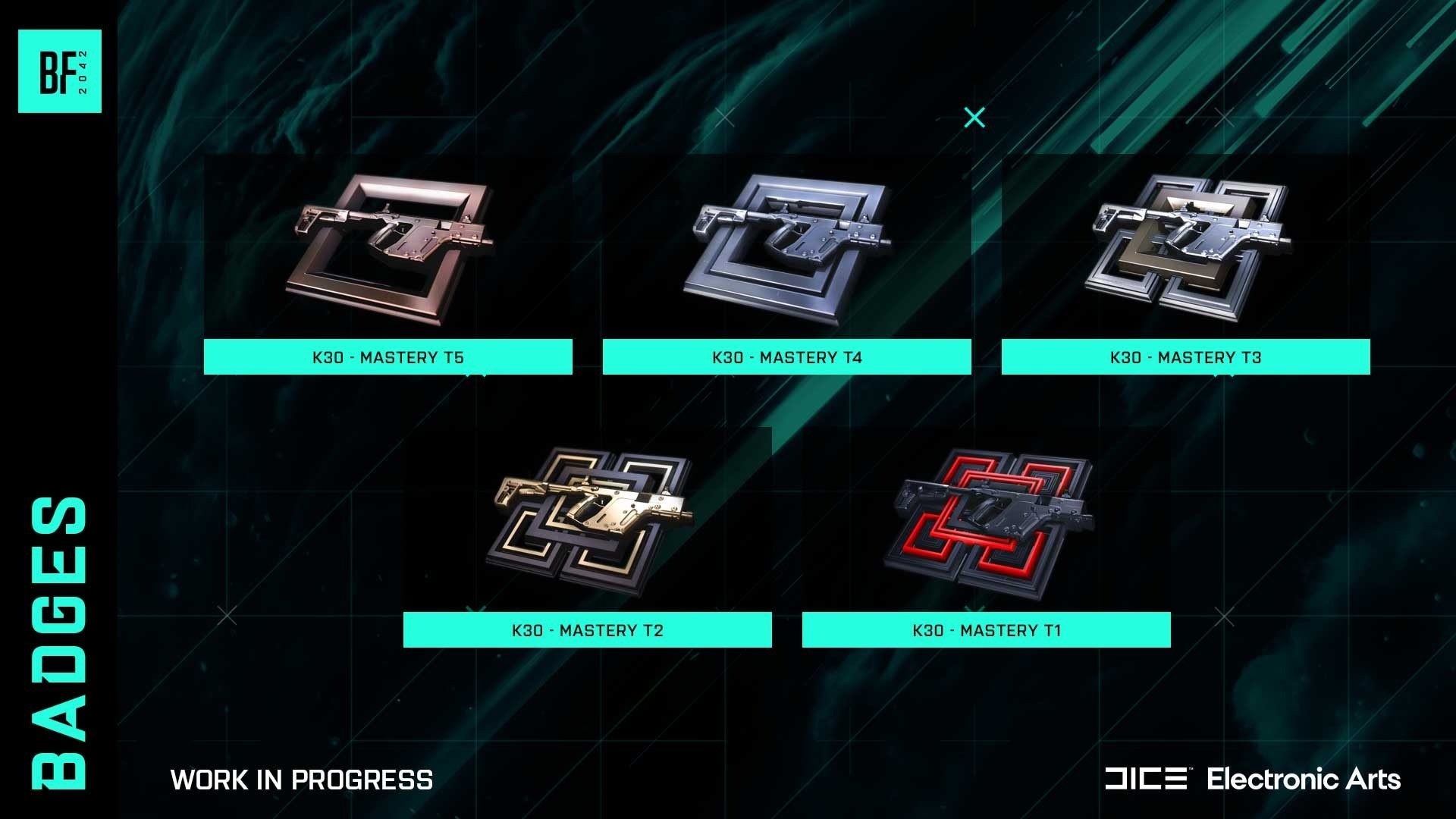Mastery Camos BF2042