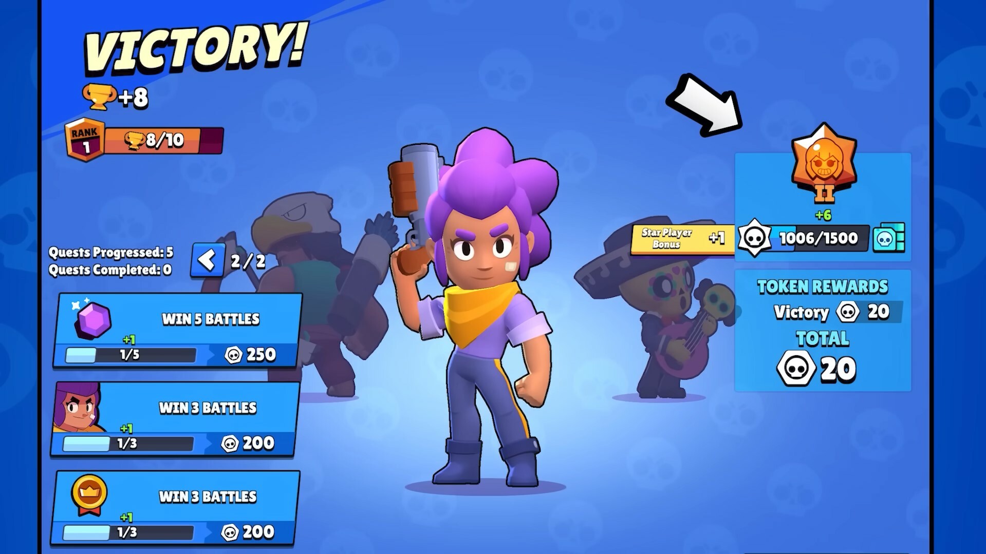 Brawl Stars How To Get Mastery Points Brawler Guide Supercell