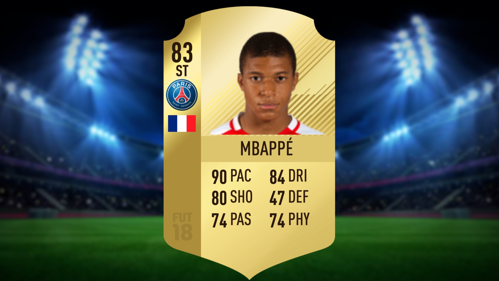 Mbappe FIFA 18