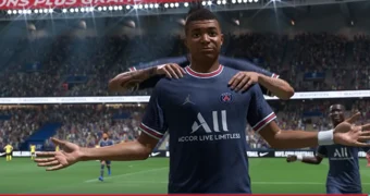 Mbappe FIFA 22 celebration