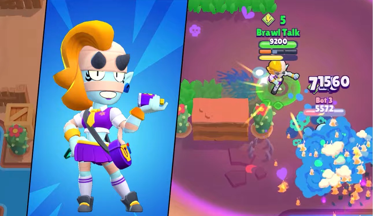 Brawl Stars Season 20 Mean Emz Girl Skin Supercell